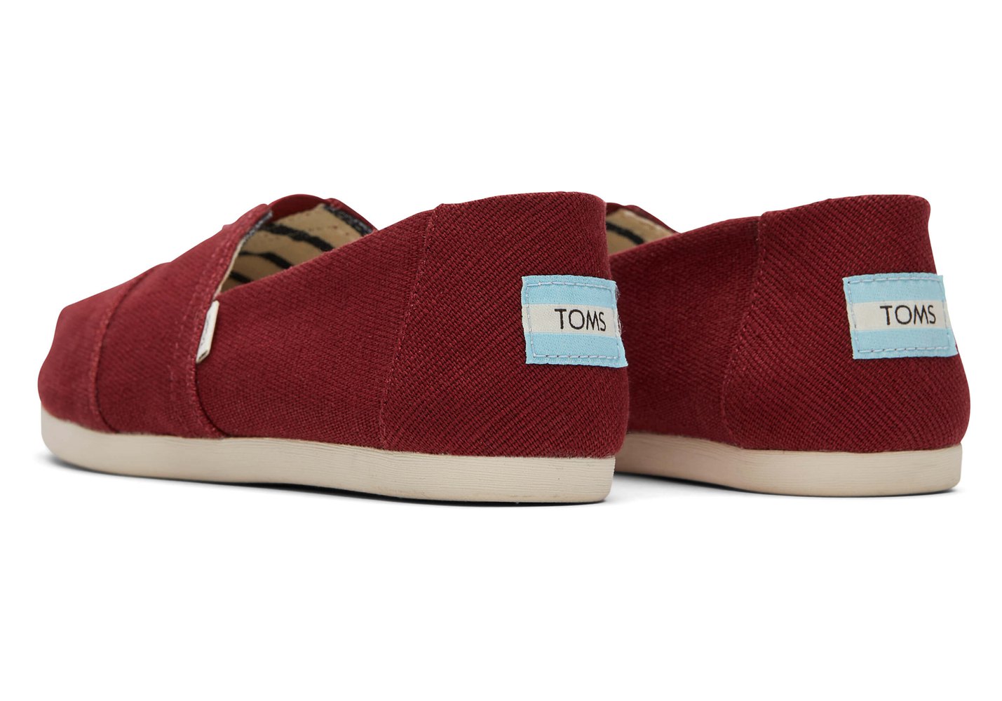 Toms Alpargata Heritage Canvas Espadrille Red - Womens - 51036-BITZ